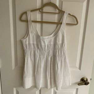 Vince Pintucked cotton top